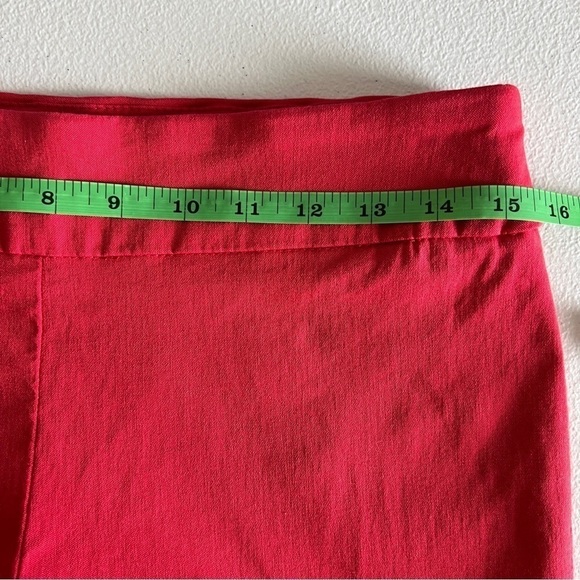 Glimpse Stretch Pants Red Pull on Elastic Waist Women's Size Medium - Picture 6 of 8